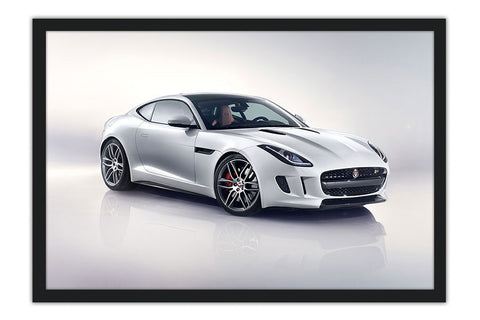 Poster Jaguar Type Coupe - Carros