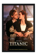 Poster Titanic - Leonardo DiCaprio e Kate Winslet - Romance - Filmes - Moldura preta