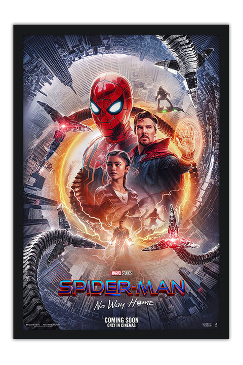 Poster  Spider Man: No Way Home - Homem Aranha: Sem Volta pra Casa - Filmes