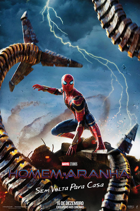 Poster Spider Man: No Way Home - Homem Aranha: Sem Volta pra Casa - Filmes