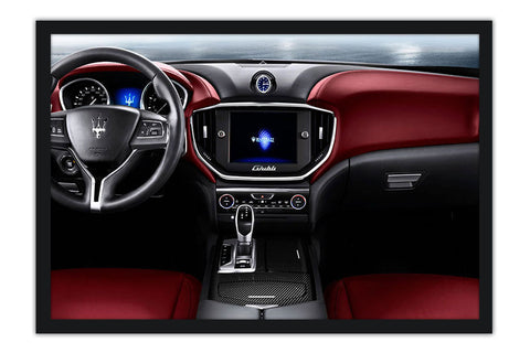 Poster Maserati Ghibli Interior - Carros
