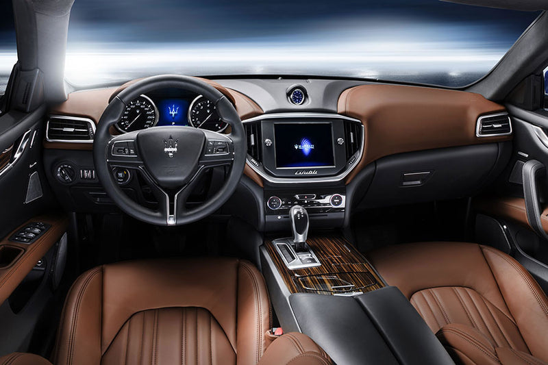 Poster Maserati Ghibli Interior - Carros