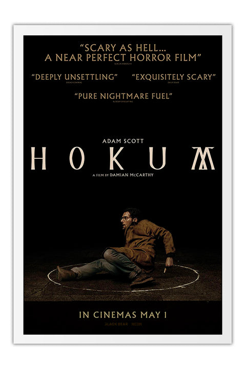 Poster Hokum - Terror - Filmes - Moldura branca
