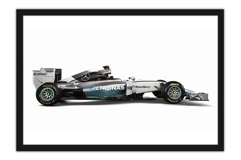 Poster Mercedez - Formula 1 - Carros