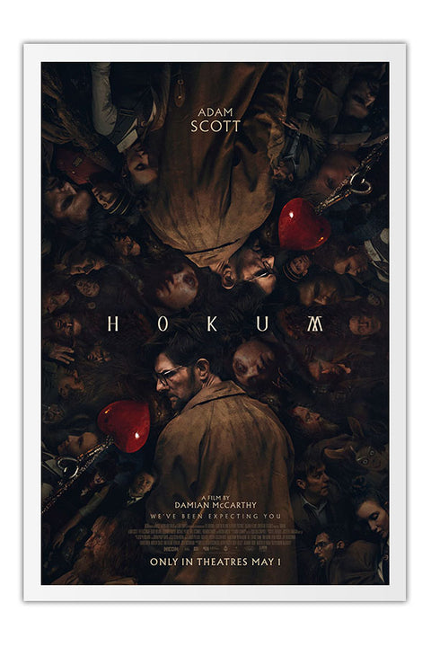 Poster Hokum - Terror - Filmes - Moldura branca