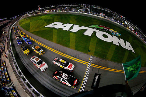 Poster Nascar Panoramica - Carros