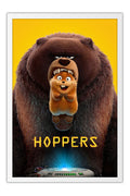 Poster Cara de um Focinho de Outro - Hoppers - Animação - Ficção Científica - Filmes - Moldura branca