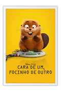 Poster Cara de um Focinho de Outro - Hoppers - Animação - Ficção Científica - Filmes - Moldura branca