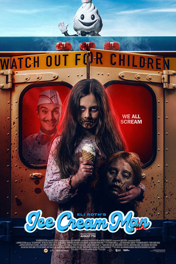Poster Ice Cream Man o Sorveteiro - Terror - Comédia - Filmes - Pôster sem moldura