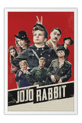 Poster Jojo Rabbit - Guerra - Filmes - Moldura branca