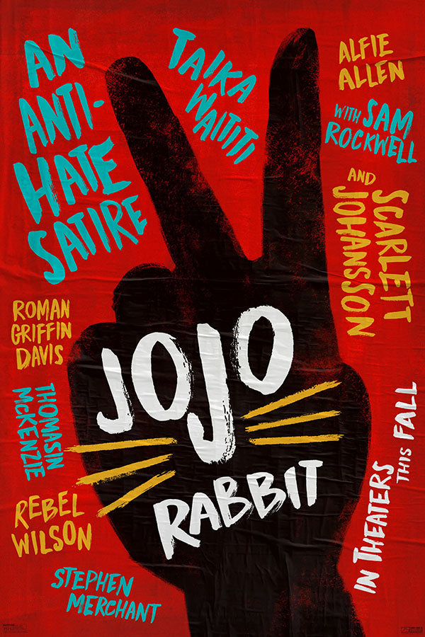 Poster Jojo Rabbit - Guerra - Filmes - Pôster sem moldura