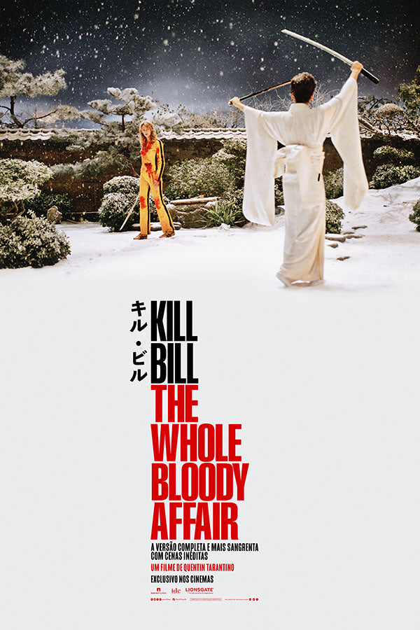 Poster Kill Bill the Whole Bloody Affair Especial - Ação - Filmes - Pôster sem moldura