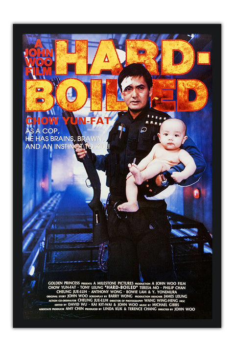 Poster Fervura Máxima - Hard Boiled - Clássico - Filmes