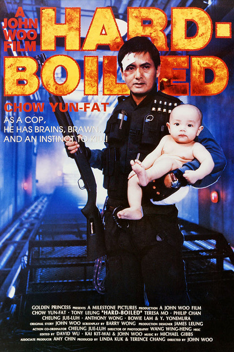 Poster Fervura Máxima - Hard Boiled - Clássico - Filmes