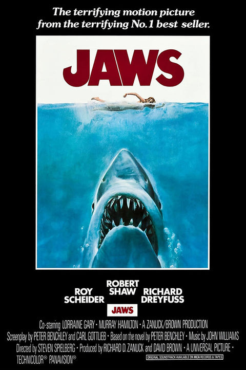 Poster  Jaws - Tubarão - Clássico - Filmes