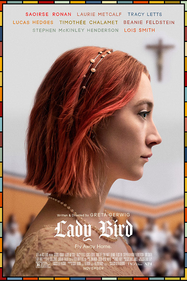 Poster Lady Bird a Hora de Voltar - Comédia - Drama - Filmes - Pôster sem moldura