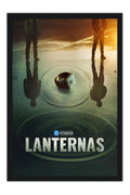 Poster Lanterns Lanternas - Ficção Científica - Séries - Moldura preta