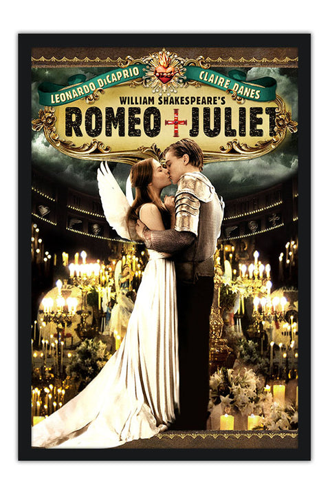 Poster Romeu e Julieta - William Shakespeare - Leonardo Di Caprio - Filmes
