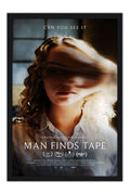 Poster Man Finds Tape - Terror - Filmes - Moldura preta