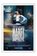 Poster Marty Supreme - Esporte - Drama - Filmes - Moldura branca