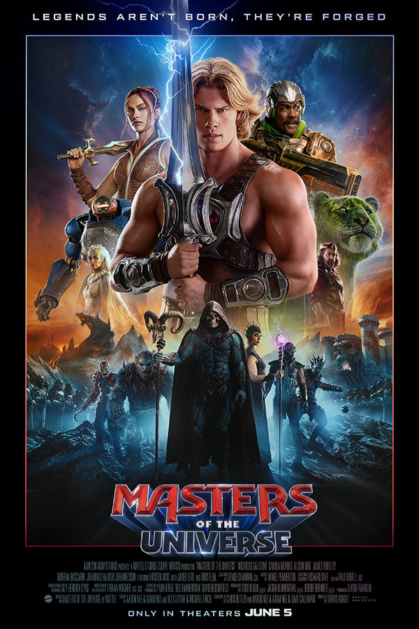 Poster Mestres do Universo - He-Man - Ação - Aventura - Filmes - Pôster sem moldura
