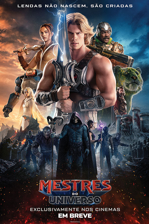 Poster Mestres do Universo - He-Man - Ação - Aventura - Filmes - Pôster sem moldura