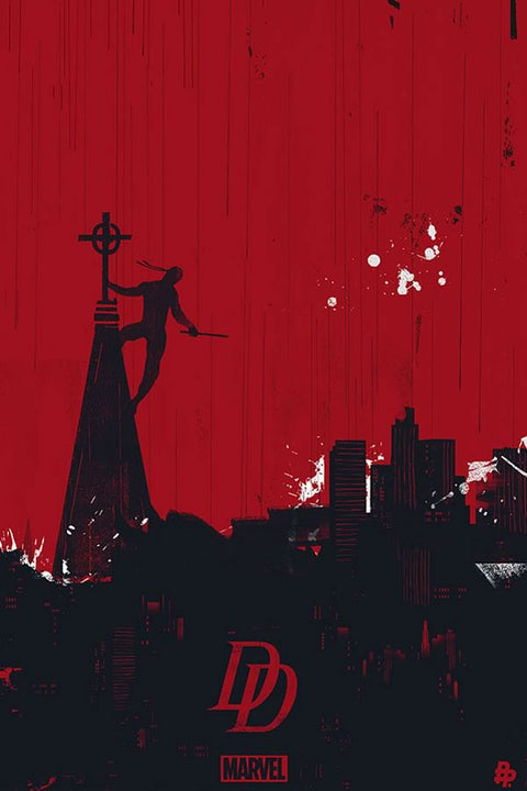 Poster Daredevil Demolidor - Séries