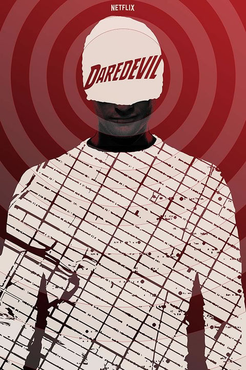 Poster Daredevil Demolidor - Séries