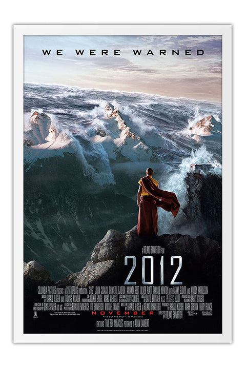 Poster 2012 - Filmes - Moldura branca