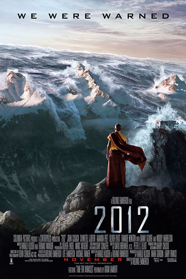 Poster 2012 - Filmes - Pôster sem moldura