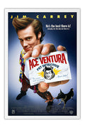 Poster Ace Ventura um Detetive Diferente Jim Carrey - Comédia - Filmes - Moldura branca