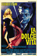 Poster A Doce Vida - La Dolce Vita - Federico Fellini - Cinema - Clássico - Filmes - Pôster sem moldura