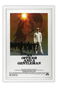 Poster A Força do Destino An Officer and a Gentleman - Clássico - Filmes - Moldura branca
