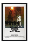 Poster A Força do Destino An Officer and a Gentleman - Clássico - Filmes - Moldura preta