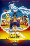 Poster Aladdin - Disney - Clássico - Animação - Filmes - Pôster sem moldura