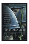 Poster Alem da Linha Vermelha the Thin Red Line - Guerra - Filmes - Moldura preta