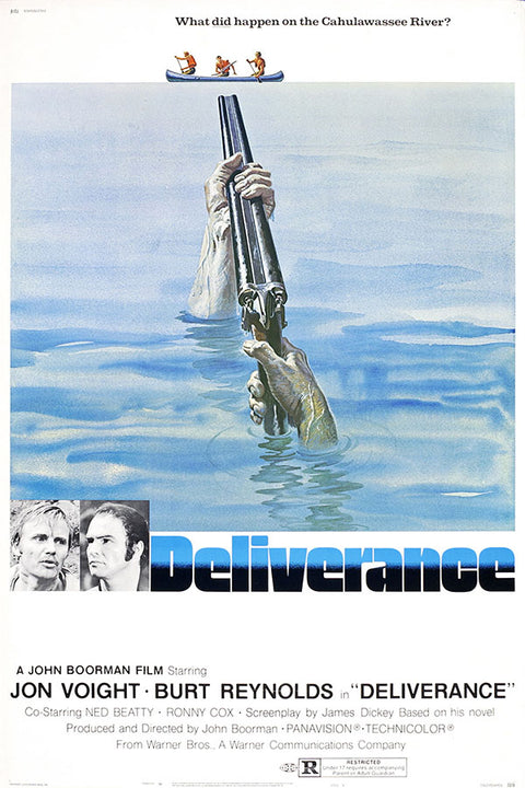 Poster Amargo Pesadelo Deliverance Burt Reynolds - Clássico - Cult - Filmes - Pôster sem moldura