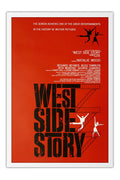 Poster Amor Sublime Amor West Side Story - Musical - Clássico - Filmes - Moldura branca