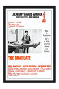 Poster A Primeira Noite de um Homem the Graduate - Clássico - Cult - Filmes - Moldura preta