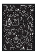 Poster Culinária - Cozinhar - Chef - Cozinha - Padrões - Comida