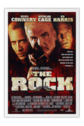 Poster A Rocha the Rock Nicolas Cage Sean Connery - Filmes - Moldura branca
