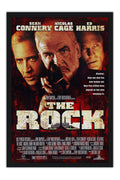 Poster A Rocha the Rock Nicolas Cage Sean Connery - Filmes - Moldura preta