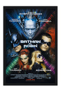 Poster Batman e Robin Batman Robin - Filmes - Moldura preta
