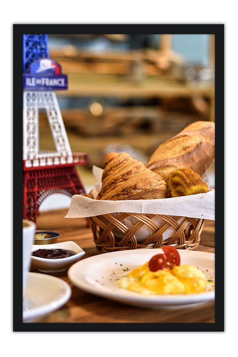 Poster Café da Manhã - Culinária - Cozinhar - Chef - Cozinha - Comida