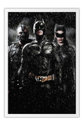 Poster Batman o Cavaleiro das Trevas Ressurge the Dark Knight Rises - Filmes - Moldura branca