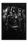 Poster Batman o Cavaleiro das Trevas Ressurge the Dark Knight Rises - Filmes - Moldura preta