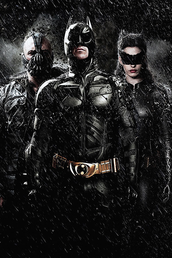 Poster Batman o Cavaleiro das Trevas Ressurge the Dark Knight Rises - Filmes - Pôster sem moldura
