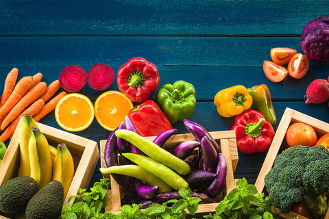 Poster Salada - Frutas e Vegetais - Culinária - Cozinhar - Chef - Cozinha - Comida
