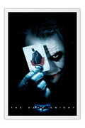 Poster Batman o Cavaleiro das Trevas the Dark Knight Joker - Filmes - Moldura branca