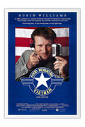 Poster Bom Dia Vietnã Good Morning Vietnam Robin Williams - Filmes - Moldura branca